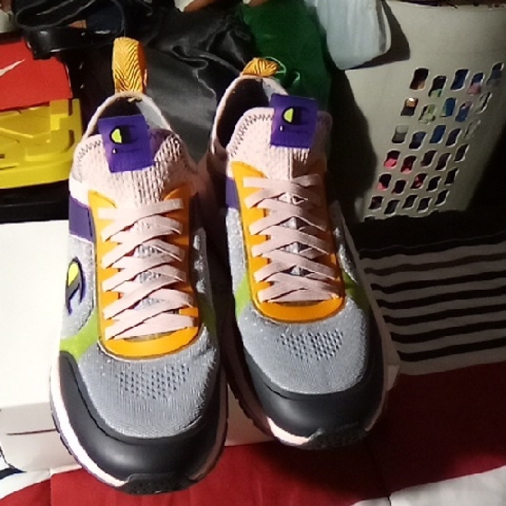 Champion Vibrant Athletic Shoes with Colorful Accents